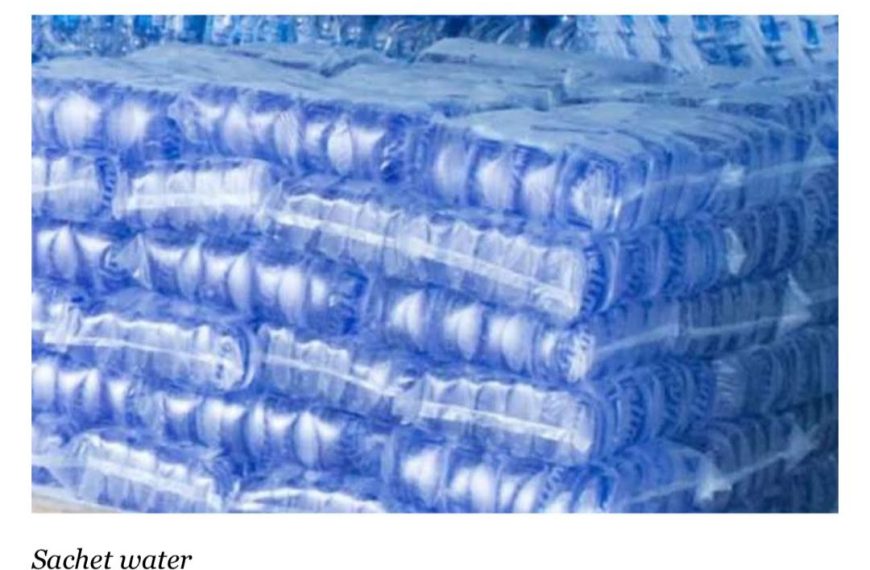 Rising cost of sachet water worries Nigerians as daily consumption drops