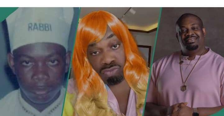 This One Na Esther Switch”: Video As Don Jazzy Jumps on Viral Challenge, Shares Old Pics and More Updated